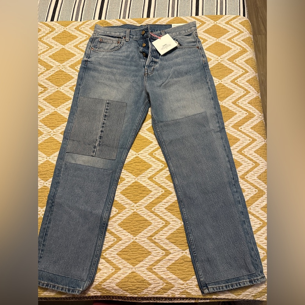 B Sides patchwork jeans NWT